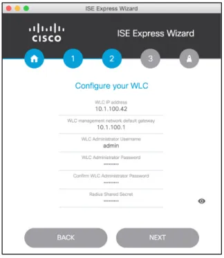 図  13 WLC  の設定
