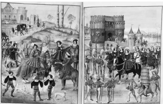 Fig. 15 Entry Ceremony of Charles V into Bruges, 1515, from Tryumphante et solemnelle entree