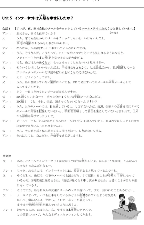 図 1  改定前のダイアログ（１） 