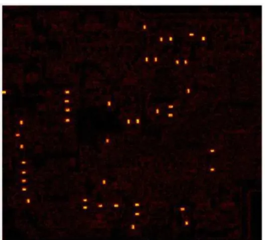 Fig. 4.6 Lead element mapping  Fig. 4.7 Bromine element mapping 