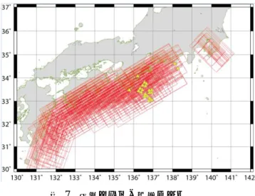 表  2  地形データの例（図  8 中の 10R） 