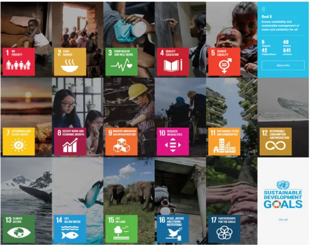 Figure 1 ． 17 Sustainable Development Goals (SDGs) 