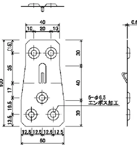 図 2.2  接合金物・接合具図 