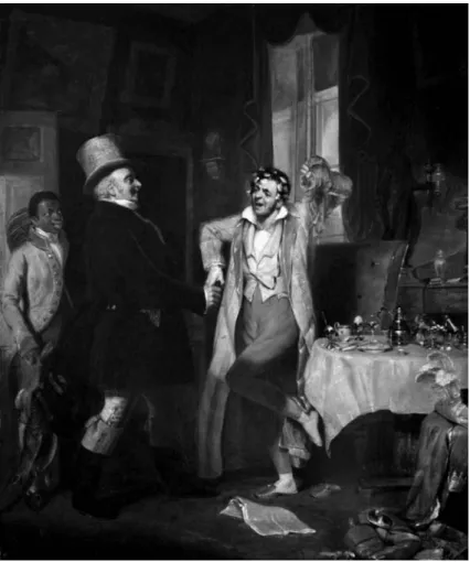 Figure 1 Benjamin Robert Haydon, Unexpected Visitor