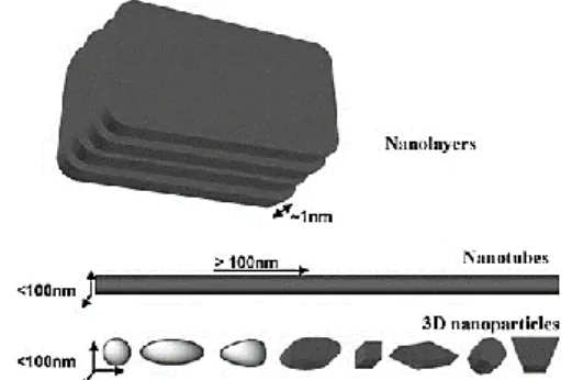 Figure 1. Traditional composites versus nanocomposites  from the length-scale point of view [28] 
