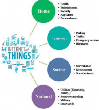Figure 3. The IoT usage. 