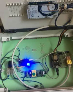 Figure 9. The motion detection devices. 