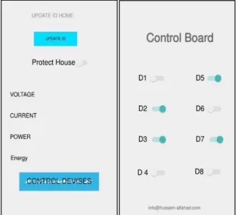 Figure 14. The mobile application. 