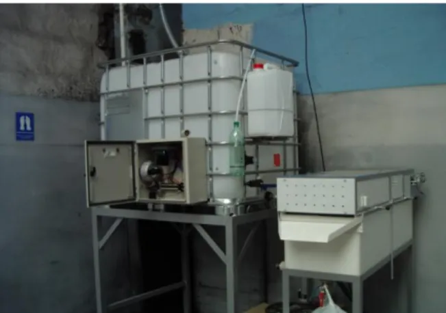Figure 5.Output of the foam that is collected and transported  into another company for further processing 