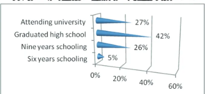 Figure 1. Education Attainment, TI Labor Force, 2012