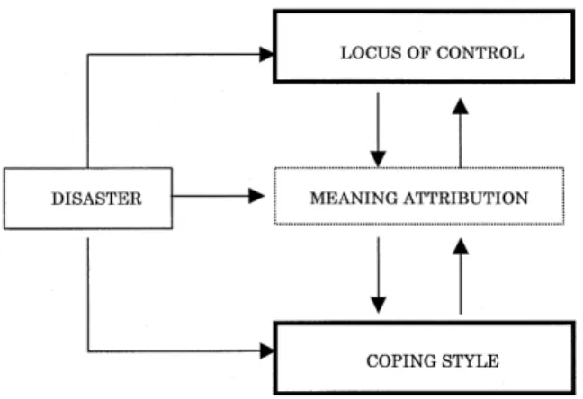 FIGURE 1. The dynamics of coping process among disaster survivors