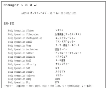 図 4 .3.3 「HELP OPERATION SYSTEM」の結果