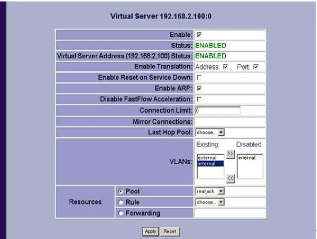図 9 Reliable UDP ACK Packet の設定(2) 