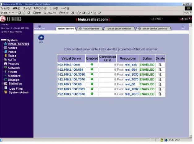 図 5 Virtual Server の作成(2) 
