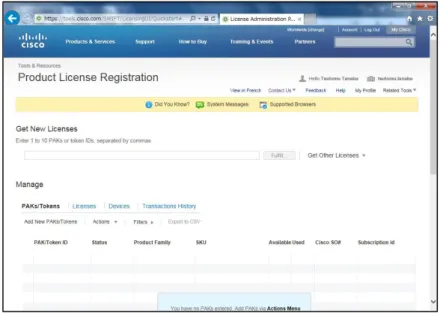 図 10  Product  License  Registration