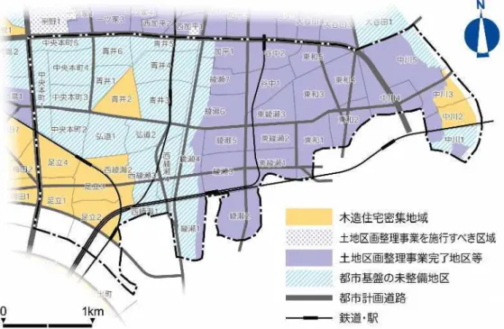 図 4- 13  市街地整備図（テーマの②に対応）     