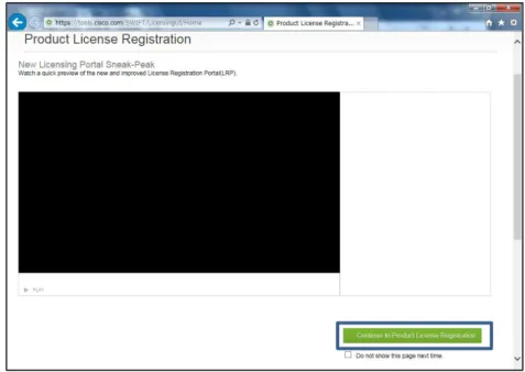 図 7  Product  License  Registration の説明サイト