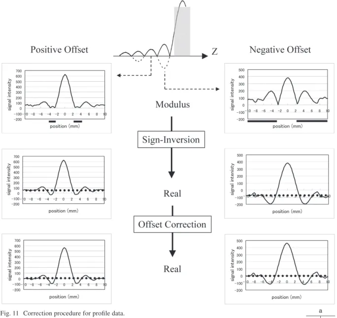 Fig. 11  Correction procedure for proﬁle data.