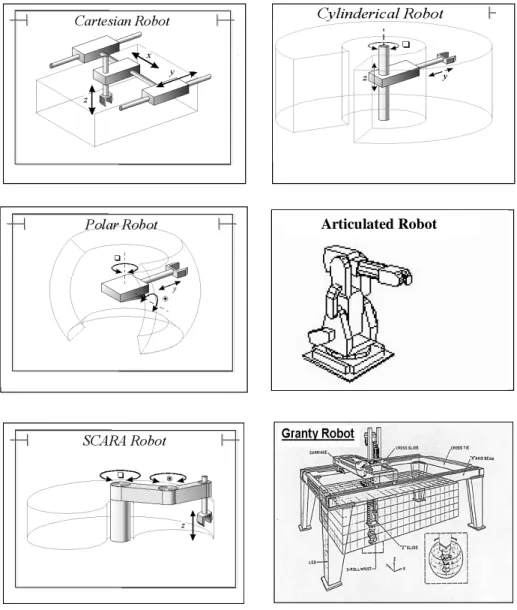 Figure 1.1: Anatomical Categorization of Robots