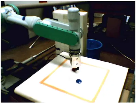 Figure 4.9: View of the experimental setup in experiment 2.