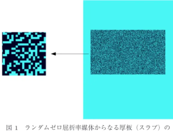 Fig. 1 Modeling of random zero-index media.