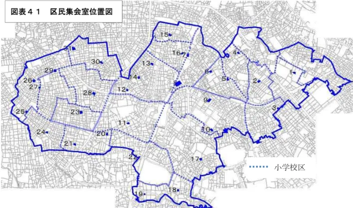 表 区民集会室位置