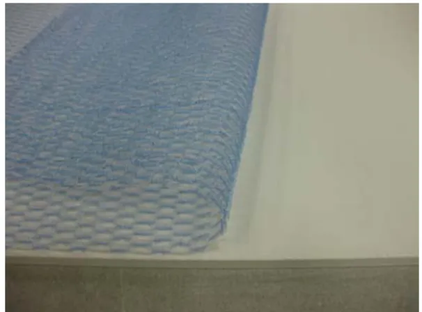 Table 2  裏打ち処理材の性質  Property of Back Coating MaterialFig.1  インターネット大形タイル張り工法の断面構成 