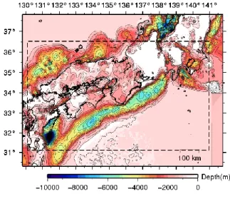 Fig. 2  地盤構造モデルの断面形状 