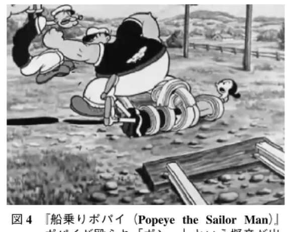 図 4 『船乗りポパイ（Popeye the Sailor Man）』
