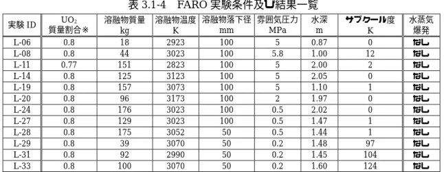図 3.1-16  FARO 実験装置 