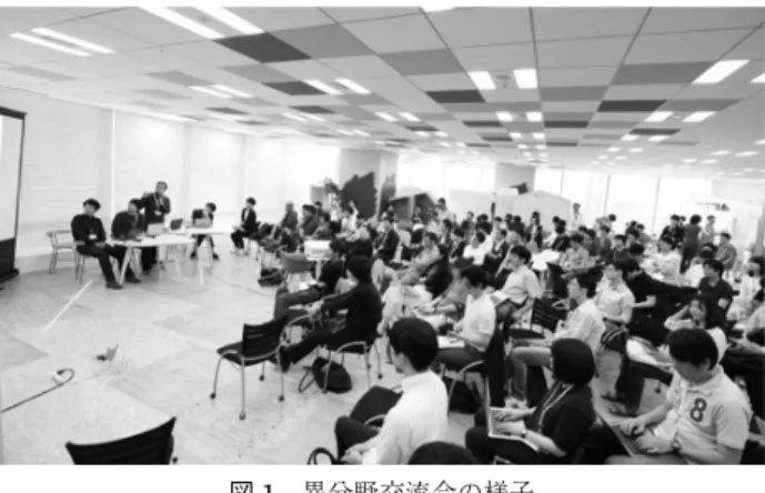 図 1　異分野交流会の様子