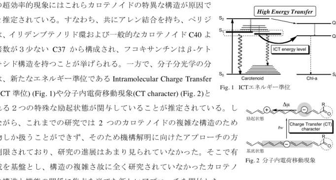 Fig. 1  ICTエネルギー準位 High Energy Transfer