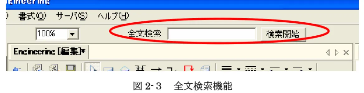 図 2-２  ワークフロー編集ボタン  ２.４.  文書ファイルの登録  メイン画面の左側でワークフローを選択すると、右側に選択したワークフローが表示 されます。表示されたワークフローの各タスクのボックスに文書ファイルをドラッグ ＆ドロップすると文書ファイルがサーバにアップロードされ、次にそのタスクをクリ ックした際に下のペインに表示されます。  ２.５