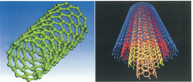 Figure  1: Image of SWCNTs (left) and MWCNTs (right). 