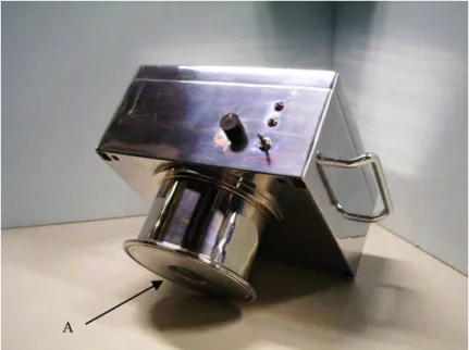 Figure 1-6  Direct interface model of P-NIRs. (A) Optical window through which  the irradiating and the diffuse reflected light are transmitted