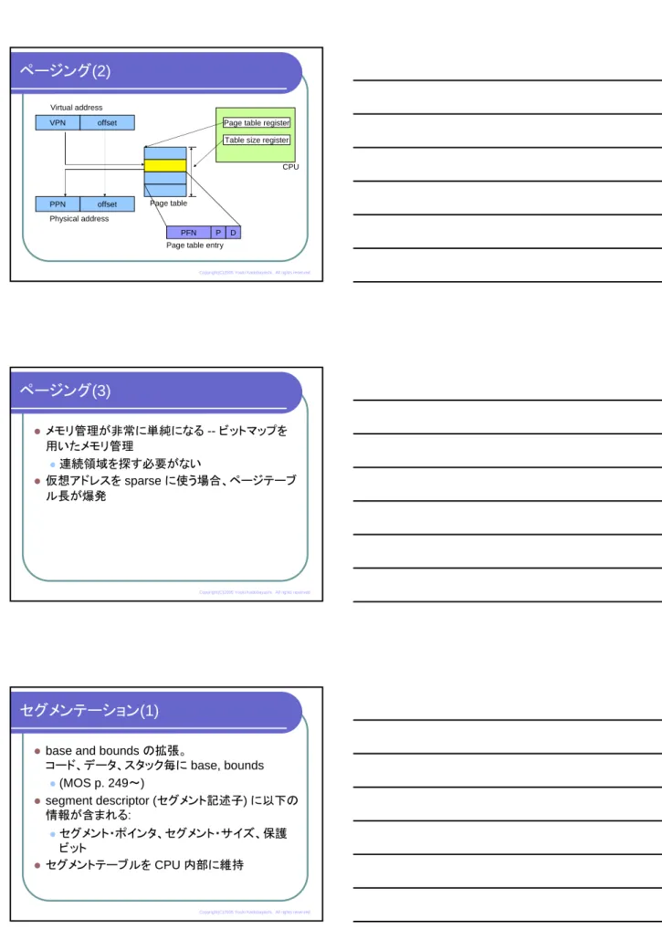 Table size register