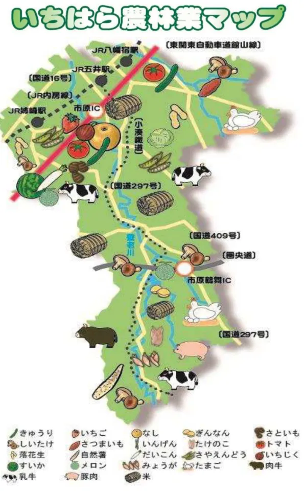 図 - 原 産地分 図