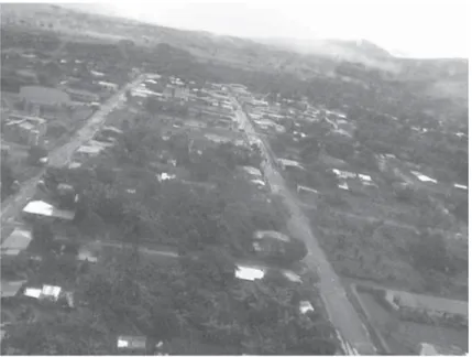 図 3　マカレナ村（2010） 。整然と区画された街路はすでに 1970年代は出来ていた。