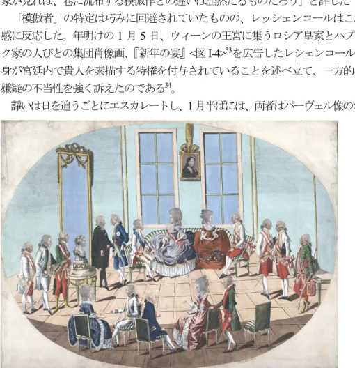 図 I-4  「新年の宴」（ 1782 ） Copyright Wien Museum 