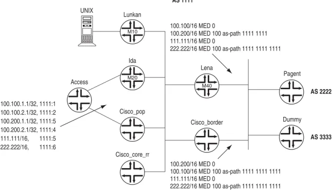 図 11:   Manipulation of Announced Aggregate Updates