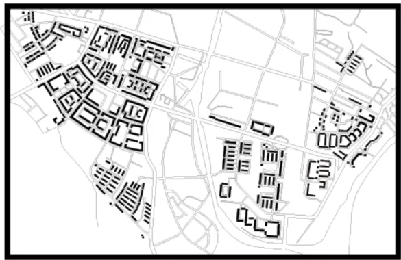 図 4-10  2002 年時点の集合住宅の建物の立地状況 