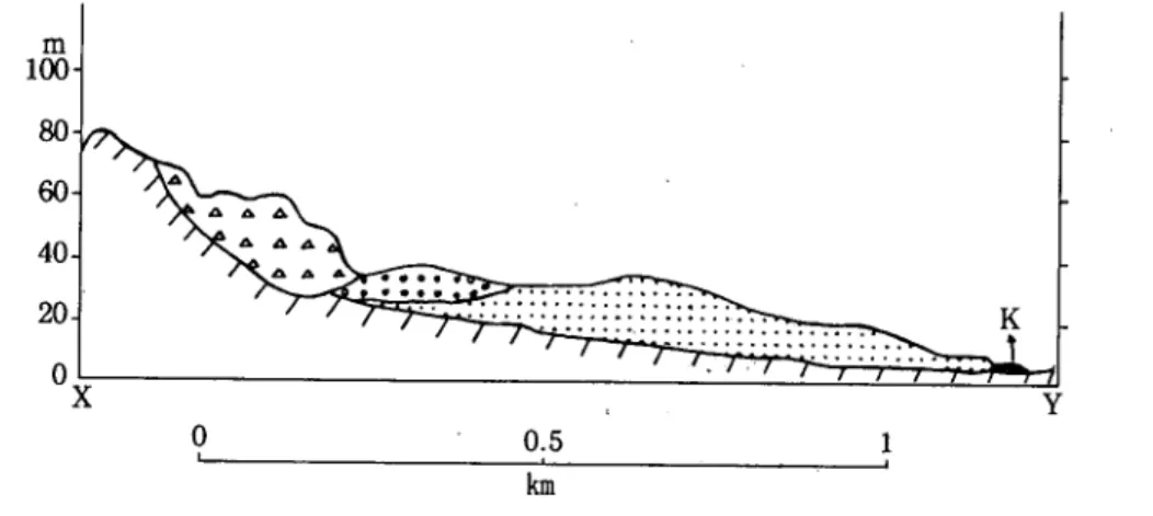 Fig. 2. Cross section along χ‑Y in Fig. 1.