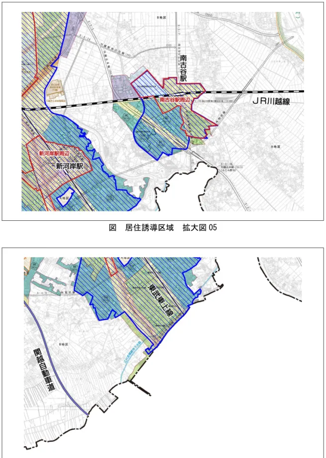図  居住誘導区域  拡大図 06 