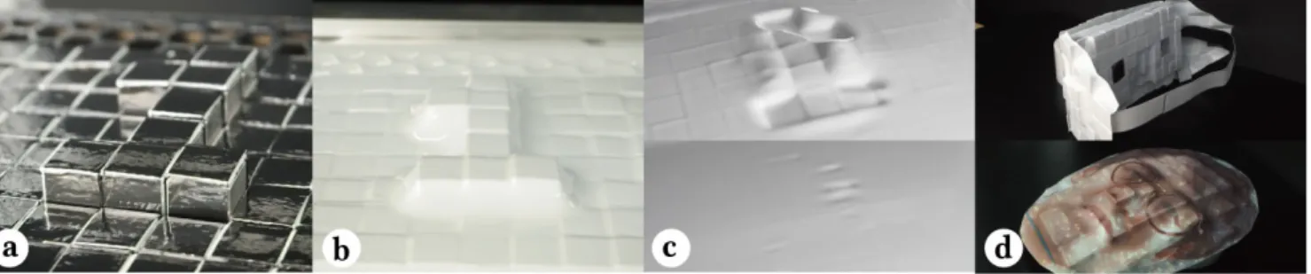 図 1 ProtoMold を用いた造形手順 Fig. 1 Fabrication process using ProtoMold.