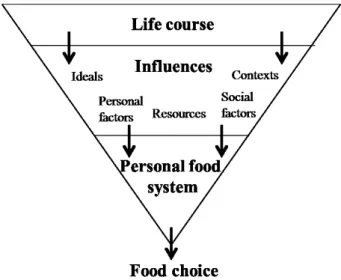 Fig. 1 A food choice process model.