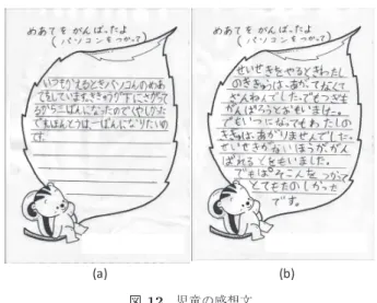 Fig. 12 Comments from schoolchildren.
