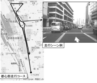 図 9 郊外路環境計測コース