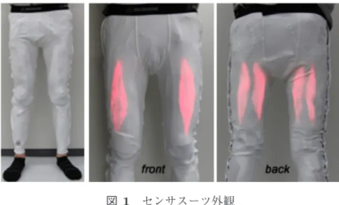 Fig. 1 Overview of the light-emitting sensor suit.
