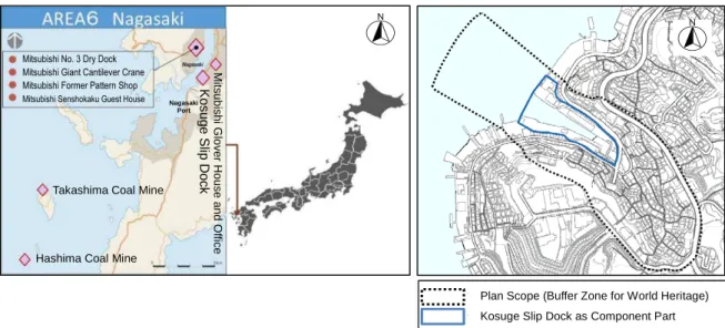 Figure 1: Location of the Component Part and scope of the Plan 