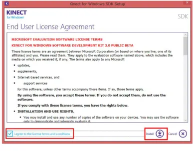 Fig. 2.3 SDK Browser v2.0 (Kinect for Windows) の起動画面 ( 自作 )